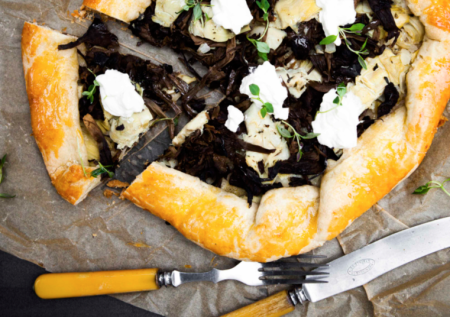 Suppilovahveropiirakka